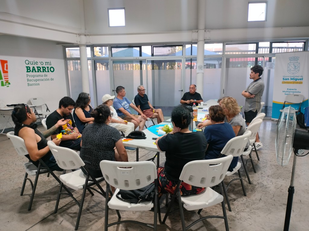 Voces del Barrio Germania aportan a la evaluación del Programa Quiero Mi Barrio